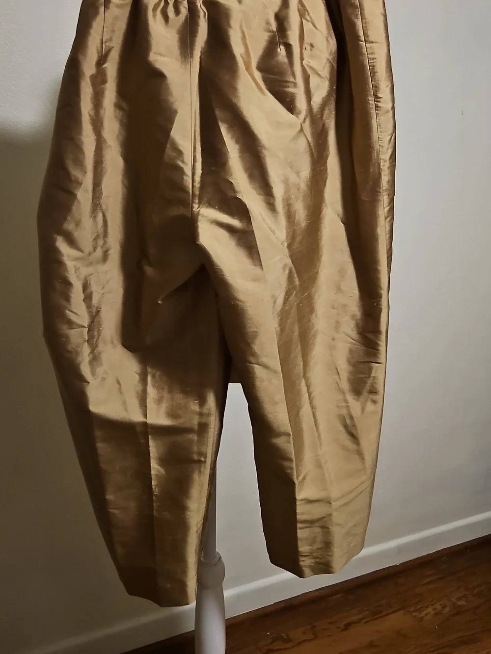 Coldwater Creek Silk Pants in Champagne 18W NWT - Picture 2 of 5